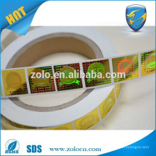 anti -counterfeiting 3d Holographic Sticker/ hologram sticker